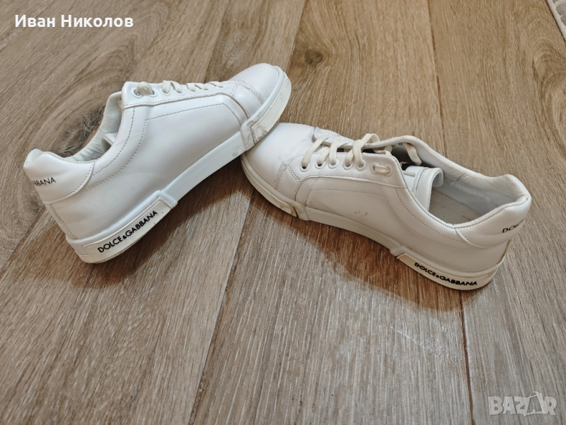 Dolce & Gabbana бели кецове, 26,5см стелка, снимка 1