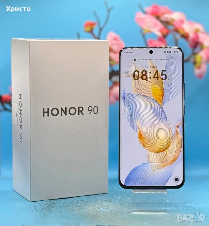 Honor 90, 12GB RAM, 512GB, 5G, Midnight Black, снимка 1