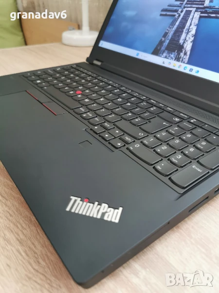 Мощен професионален лаптоп Lenovo Thinkpad P15 – i7-10850H, Quadro T2000, 32GB RAM, 512GB SSD, снимка 1