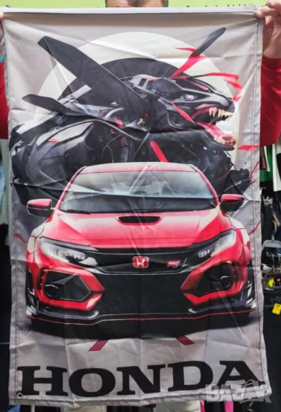 HONDA Civic Type R Flag, снимка 1