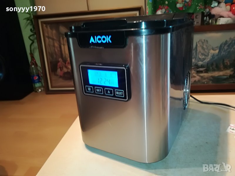 AICOK ICE MAKER-МАШИНА ЗА ЛЕД ВНОС ENLAND 0407221038, снимка 1