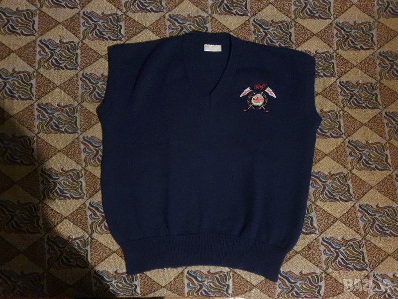 оригинален зимен пуловер  адидас произведен в Западна Германия 1989 , снимка 1