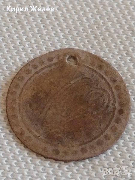 Стар КОРАБЕН ЖЕТОН над стогодишен рядък бронз мед за КОЛЕКЦИОНЕРИ 37197, снимка 1