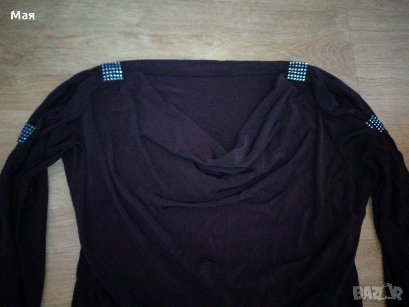Бутикова пола сатен и елегантна блуза, снимка 1