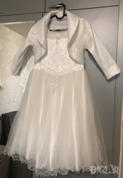 Супер лукс рокля с болеро за шаферка, снимка 1