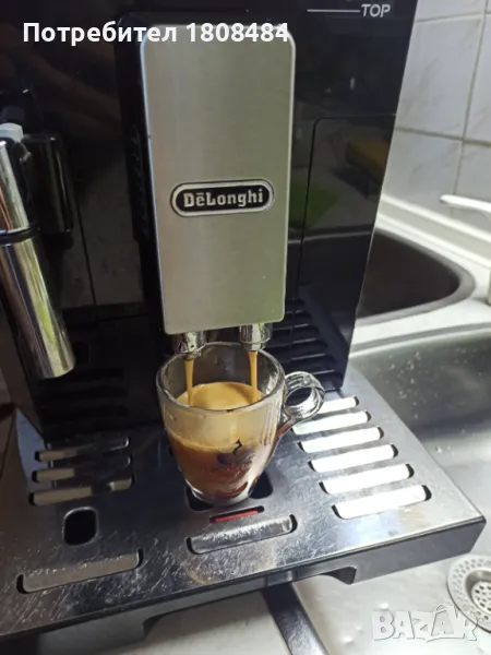 Кафе автомат Делонги Елета капучино топ  Работи перфектно и прави супер кафе с каймак. , снимка 1