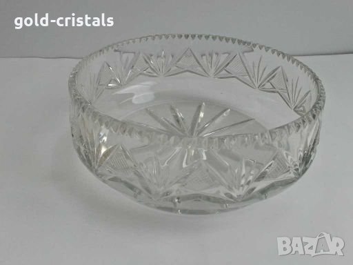 Кристална купа фрутиера, снимка 1