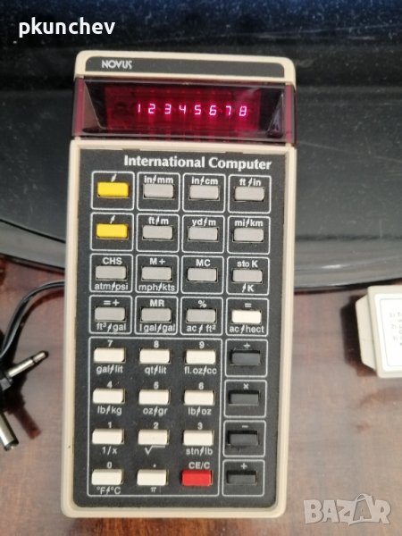 Ретро калкулатор NOVUS 6010, снимка 1