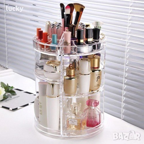 Органайзер за гримове и козметика въртящ 360 градуса , снимка 1