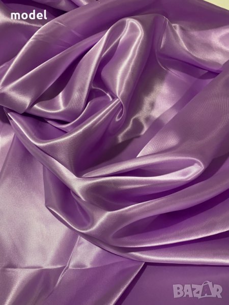 Плат, Сатен, 150 см. Полиестер, 120 гр, снимка 1