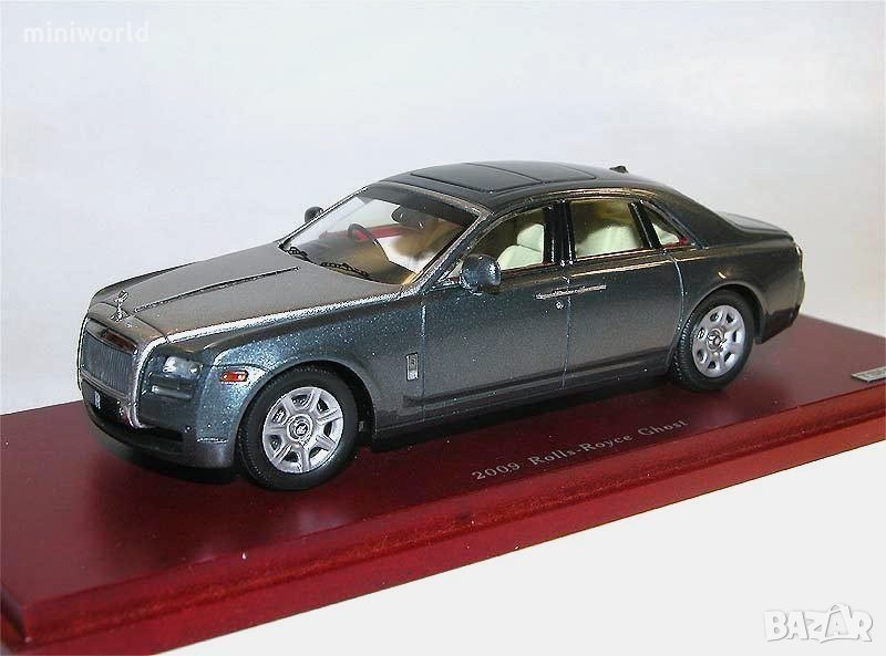 Rolls Royce Ghost Limousine 2009 - мащаб 1:43 на Hi-Story моделът е от СМОЛА, снимка 1