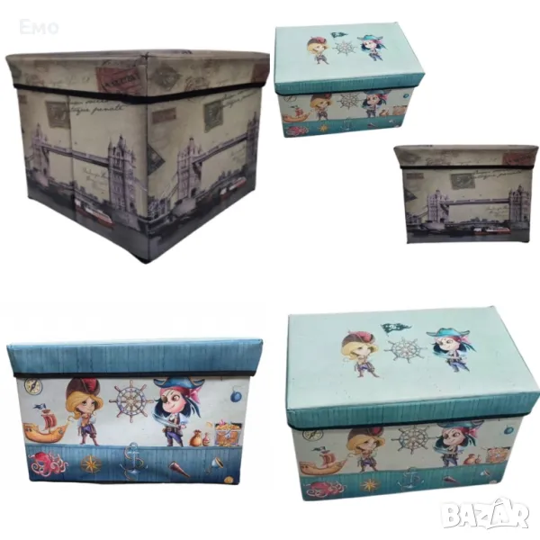 Табуретка тип кутия - Стил и практичност за всеки дом, снимка 1