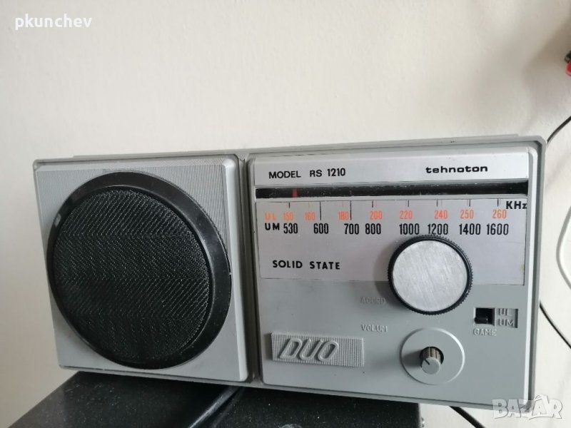 Ретро радио MW/LW Tehnoton DUO RS 1210, снимка 1