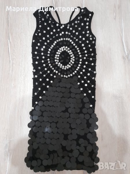 Дамска бляскава рокличка, снимка 1