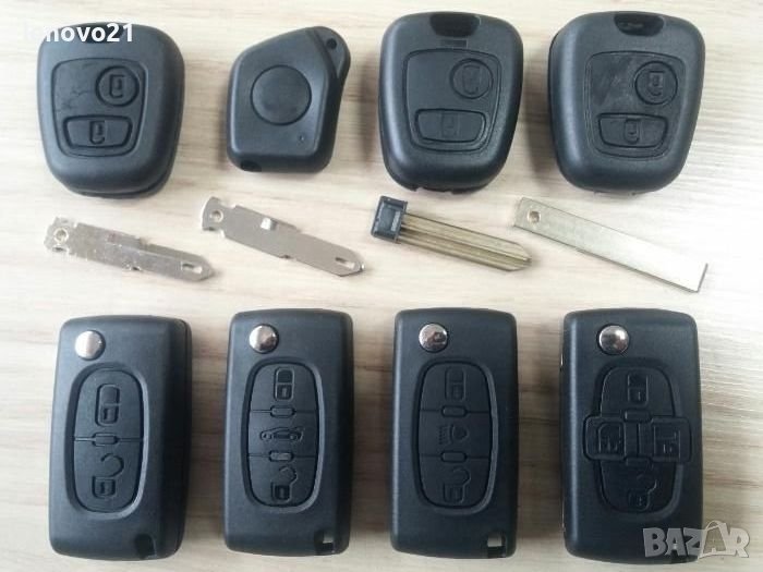 Кутийка ключ дистанционно key нова Пежо/Peugeot Ситроен /Citroen, снимка 1