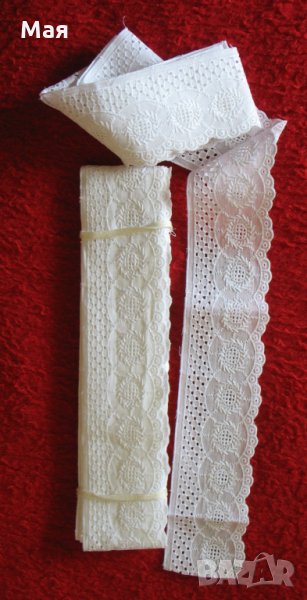 Нова памучна дантела - различни видове и цветове, снимка 1