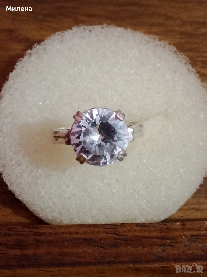 Сребърен пръстен , снимка 1