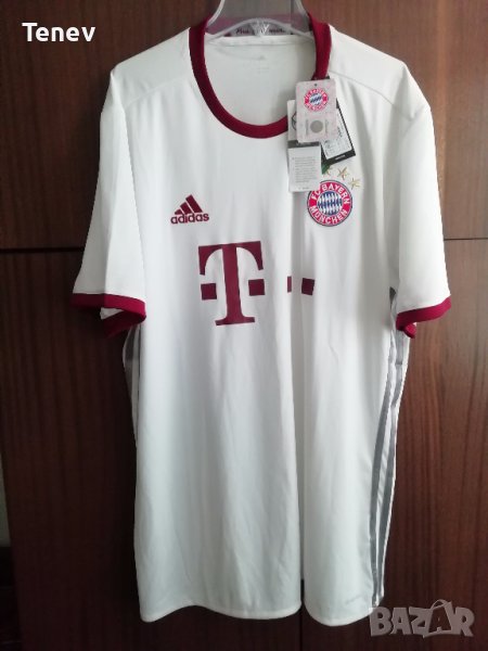 Bayern Munich Adidas нов оригинален трети екип 2016/2017 фланелка тениска , снимка 1