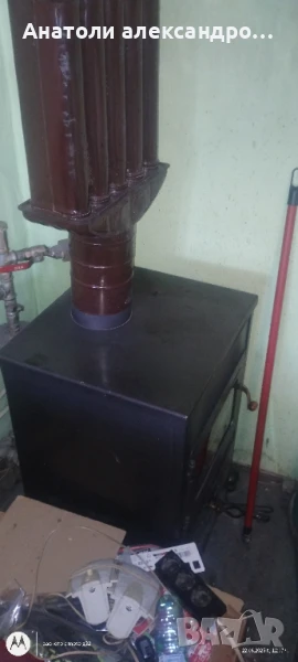 Камина "Прити" с водна риза, снимка 1