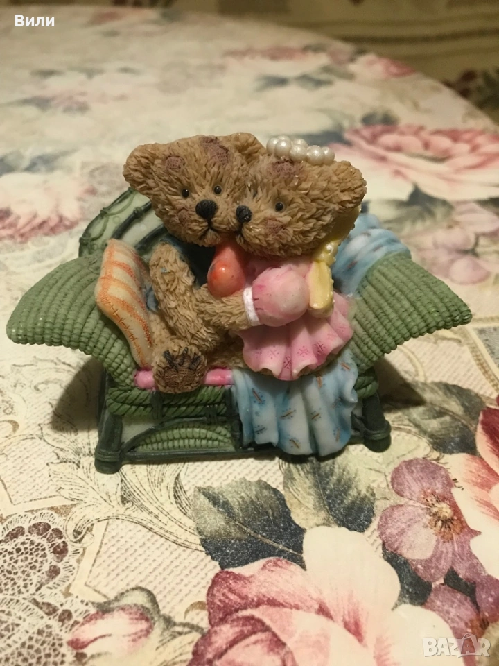 Фигурка мечета момче и момиче 8/7/5см, снимка 1