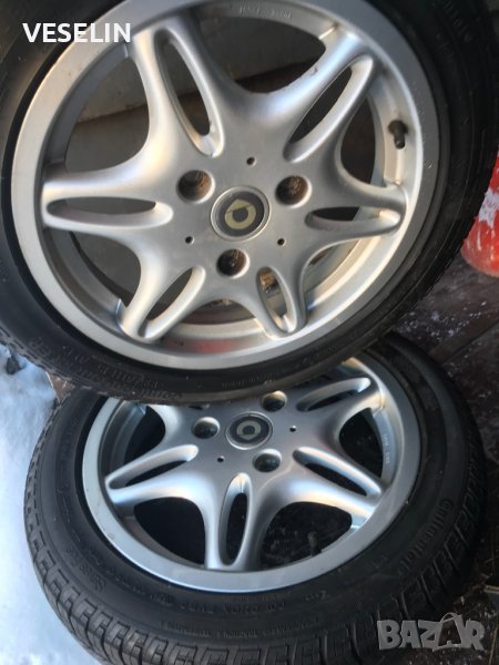 ЛЕТИ ДЖАНТИ ЗА SMART С ЛЕТНИ ГУМИ, снимка 1