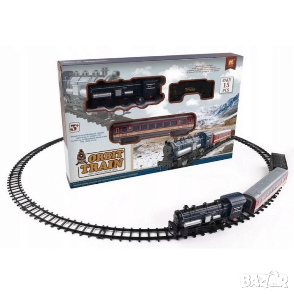 Електрическо детско влакче Orbit Train - 15 части, снимка 1
