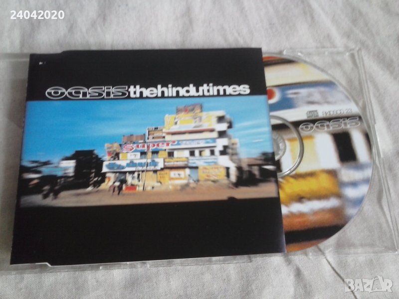 Oasis – The Hindu Times CD single, снимка 1