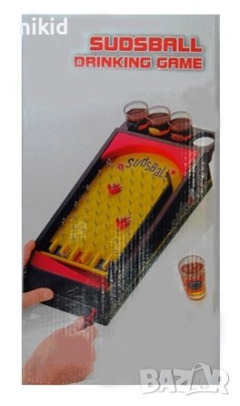 Алкохолен пинбол с чашки игра за напиване с шотове чаши Flippy Pinball , снимка 1