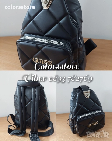 Черна раница Guess код Br207, снимка 1