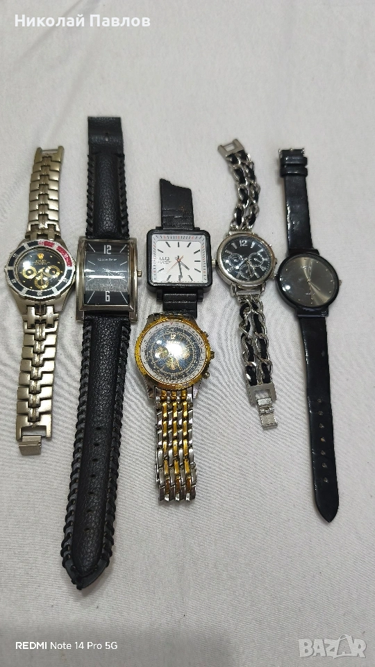 Лот кварцови часовници , снимка 1