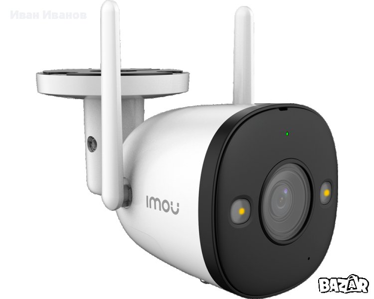 Imou Bullet 2S WiFi булет камера 4MP 2.8 mm LED-30 микрофон SD слот, снимка 1