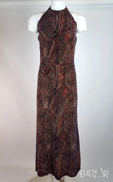 Еластична рокля от интересна материя, снимка 1