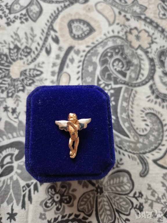 Златна висулка 14к Алтънбаш, снимка 1