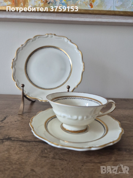 Троен сет за чай, снимка 1