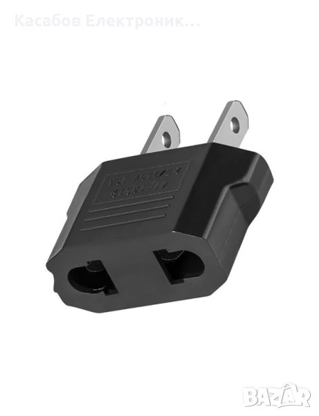 Адаптер за контакт Европа-САЩ EU-US, снимка 1