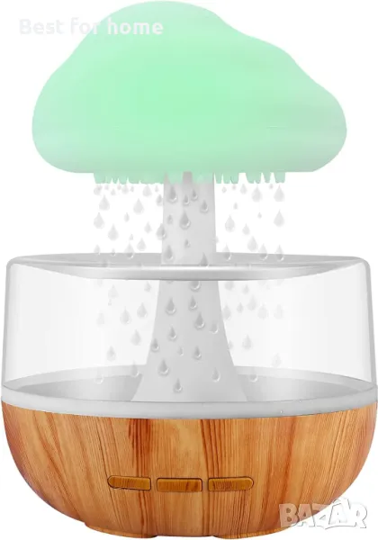Дизайнерска лампа- овлажнител  дъждовен облак от FOEZOE, снимка 1
