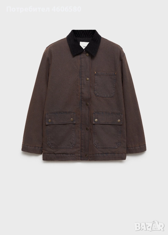 „Дамска парка с етикет – размер M (стои по-голяма) – памук“, снимка 1