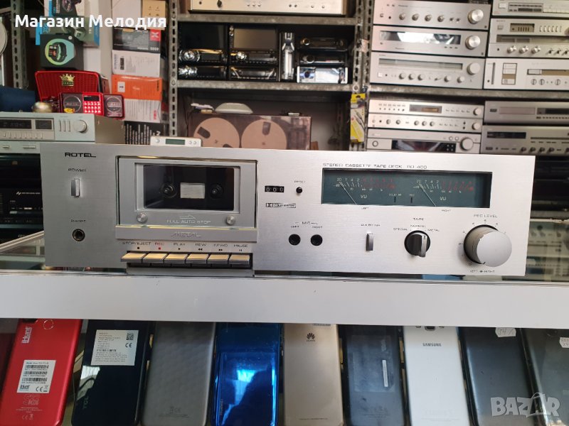 Касетен дек ROTEL RD-400 В отлично техническо и визуално състояние., снимка 1
