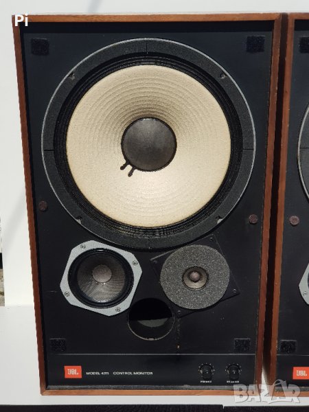 Мониторни тонколони JBL 4311WX-A + Нови метални стойки, снимка 1