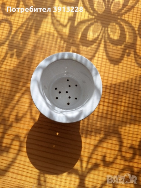 Цедка порцелан за чай, снимка 1