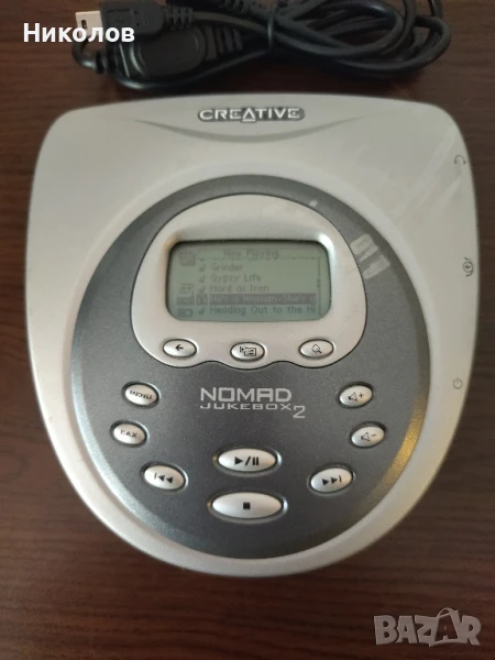 Продавам MP3 плеър Creative Nomad Jukebox 2 10GB, снимка 1
