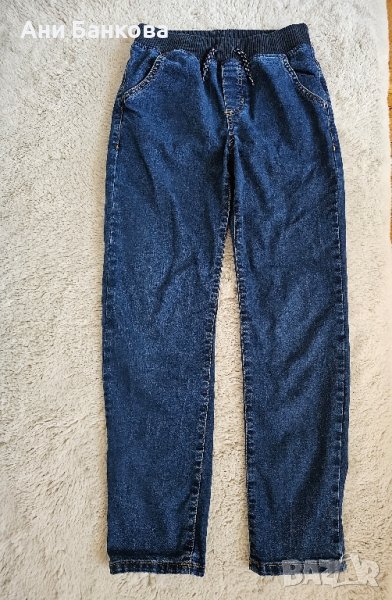 Дънки с ластик, 11-12г, снимка 1