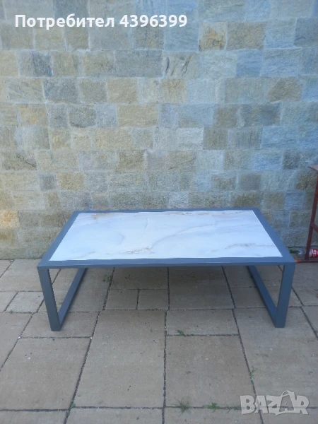 градинска маса с размери 130/70/42, снимка 1