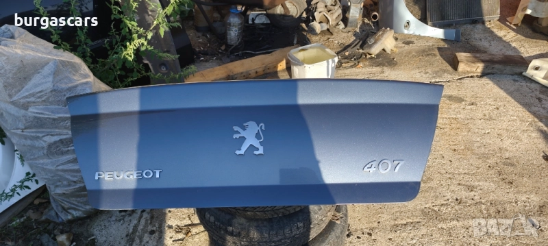 Заден капак багажник Peugeot 407 - 150лв, снимка 1