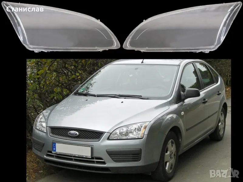 Стъкла (капаци) за фарове за Ford Focus MK2, снимка 1