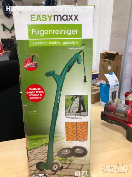 Уред за почистване на тротоарни фуги EASYMAXX, снимка 1