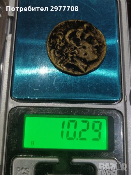 Тетрадрахма-копие ΒΑΣΙΛΕΩΣ ΛΥΣΙΜΑΧΟΥ , снимка 1