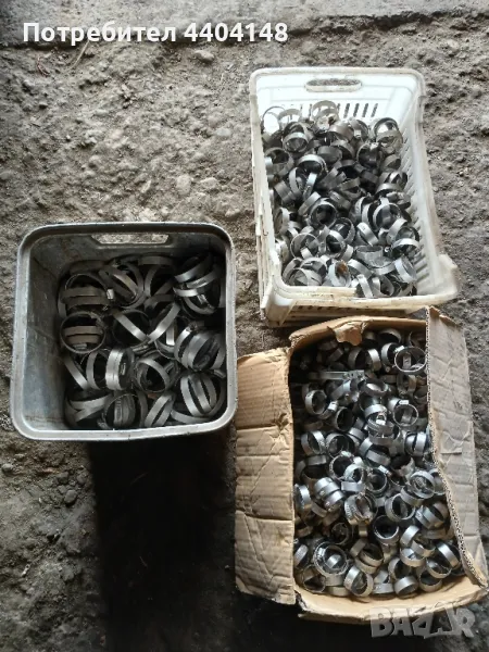 неръждаема скоби ,много здрави стария материал с бронз, снимка 1