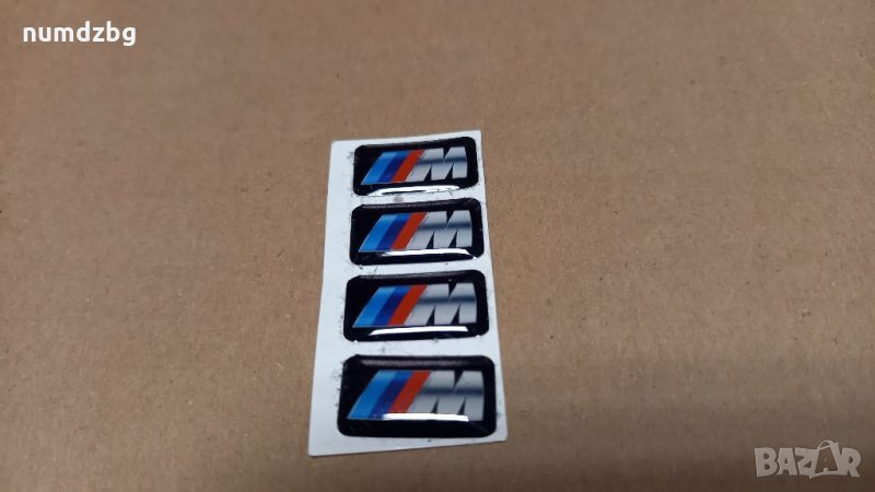 BMW стикери m-power за волани джанти, снимка 1