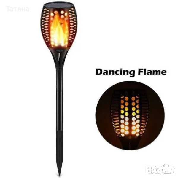 Соларна лед лампа, снимка 1